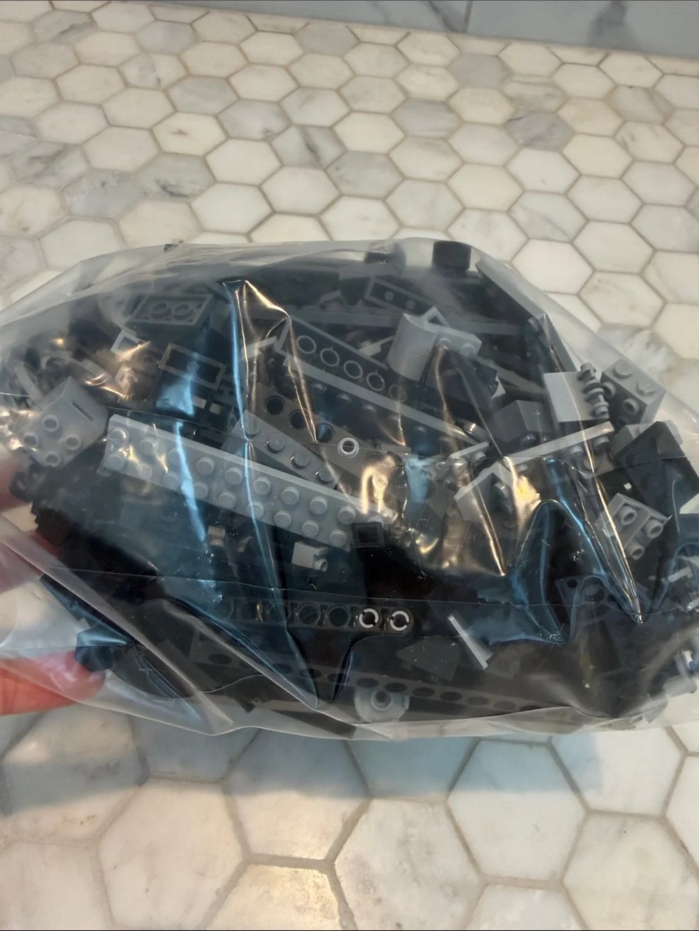 LEGO LOT Miscellaneous Black Building Bricks